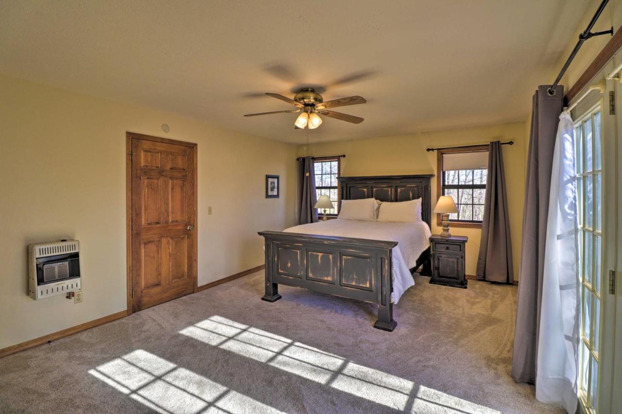 Secluded Marble Falls Family Home With Mtn Views! Exteriör bild