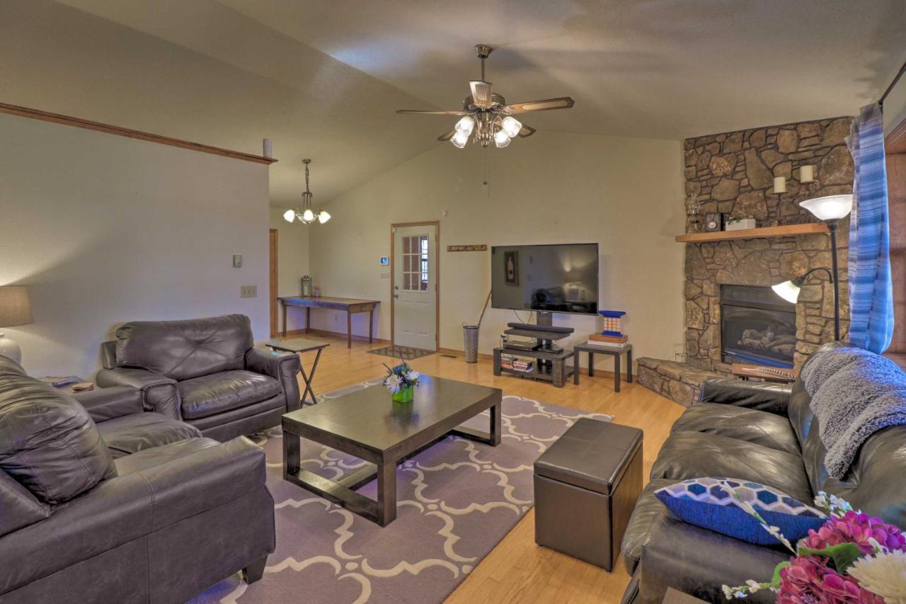 Secluded Marble Falls Family Home With Mtn Views! Exteriör bild